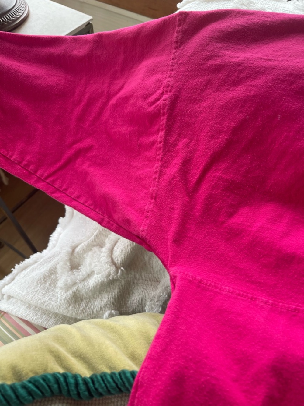 J. America Hot Pink Hoodie with Drawstring - Picture 5 of 9